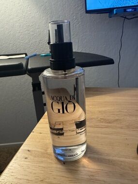 Giorgio Armani Acqua Di Giò Parfum - Clear Bottle with Black Spray